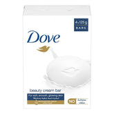 صابون كريم الجمال من دوف - عبوة اقتصادية - 4 قطع بحجم 125 جرام